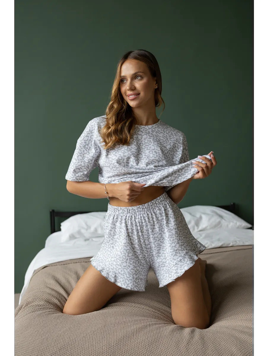 Pyjama léopard femme motif tendance