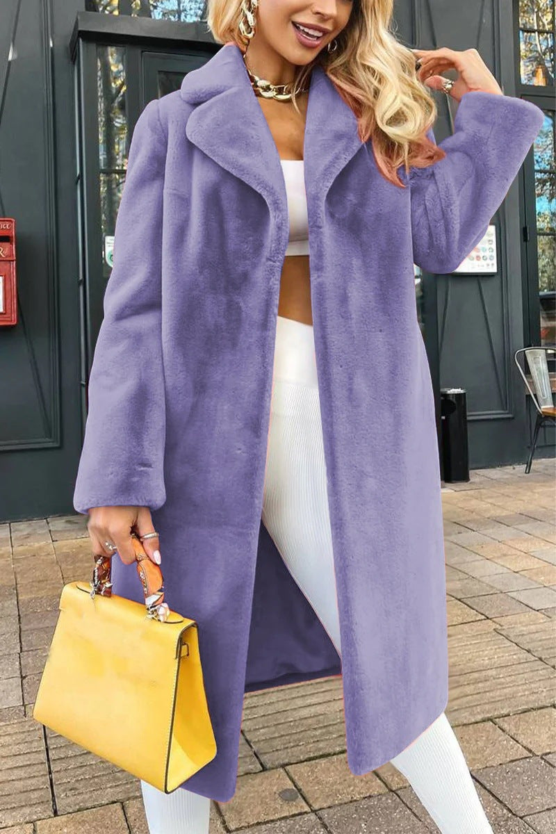 Veste polaire femme moderne élégante poches
