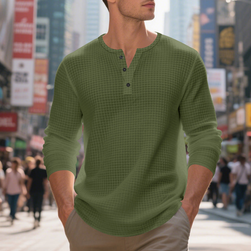 T-shirt homme manches longues style moderne et élégant