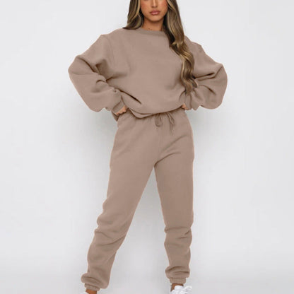 Ensemble Lounge en polaire pour femmes Confortable Douillet