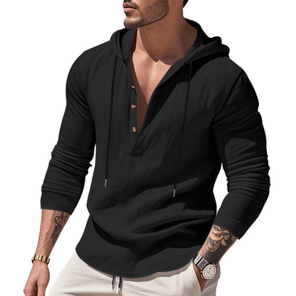 Sweat à capuche pour homme Coupe moderne décontractée
