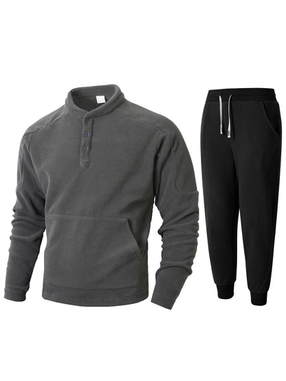 Ensemble polaire pour homme, confortable et sportif