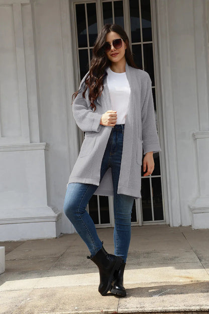 Cardigan Élégant Grande Taille pour Femme