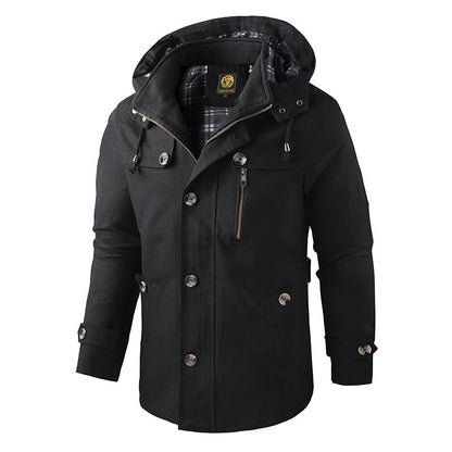 Veste à capuche élégante homme Emerik