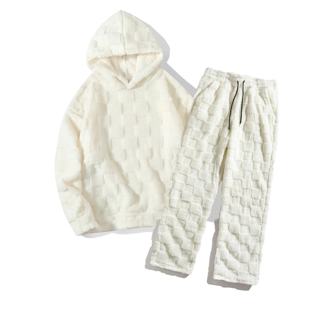 Ensemble polaire femme Capuche Élastique Confortable