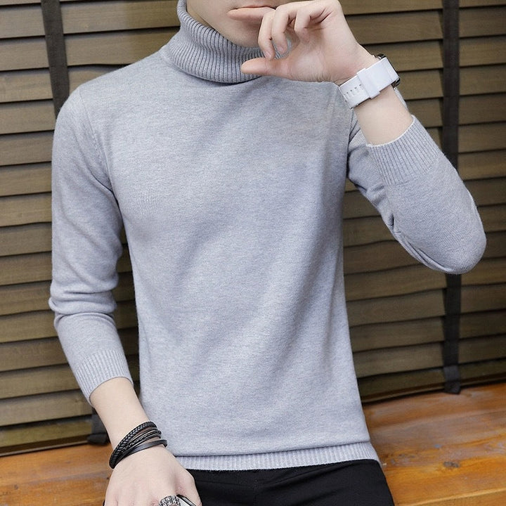 Pull col roulé homme Confortable Moderne