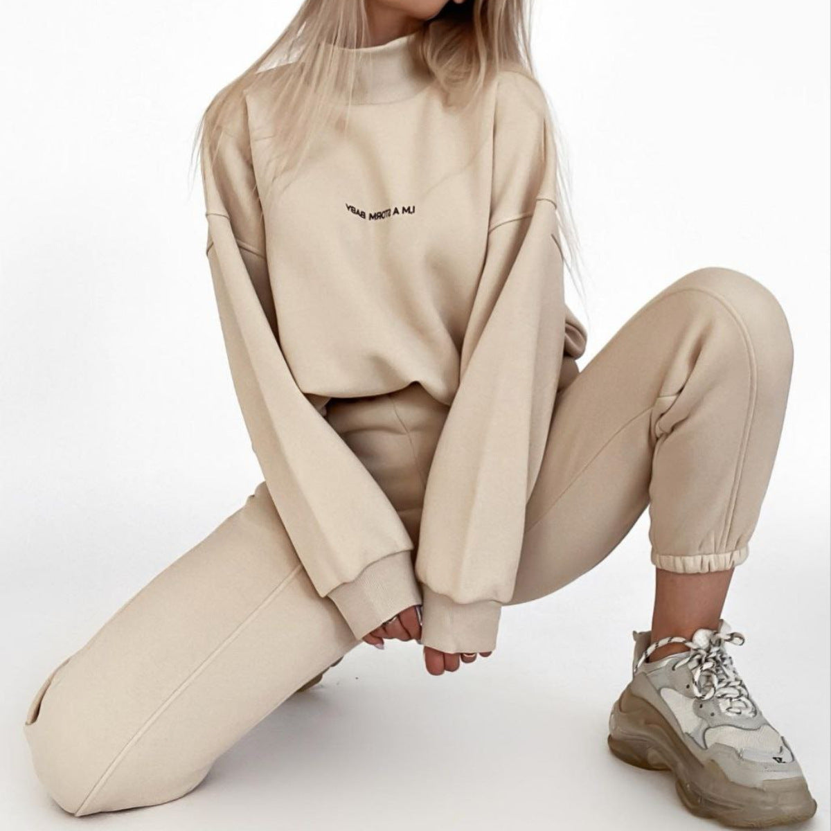 Ensemble de survêtement femme confortable oversize