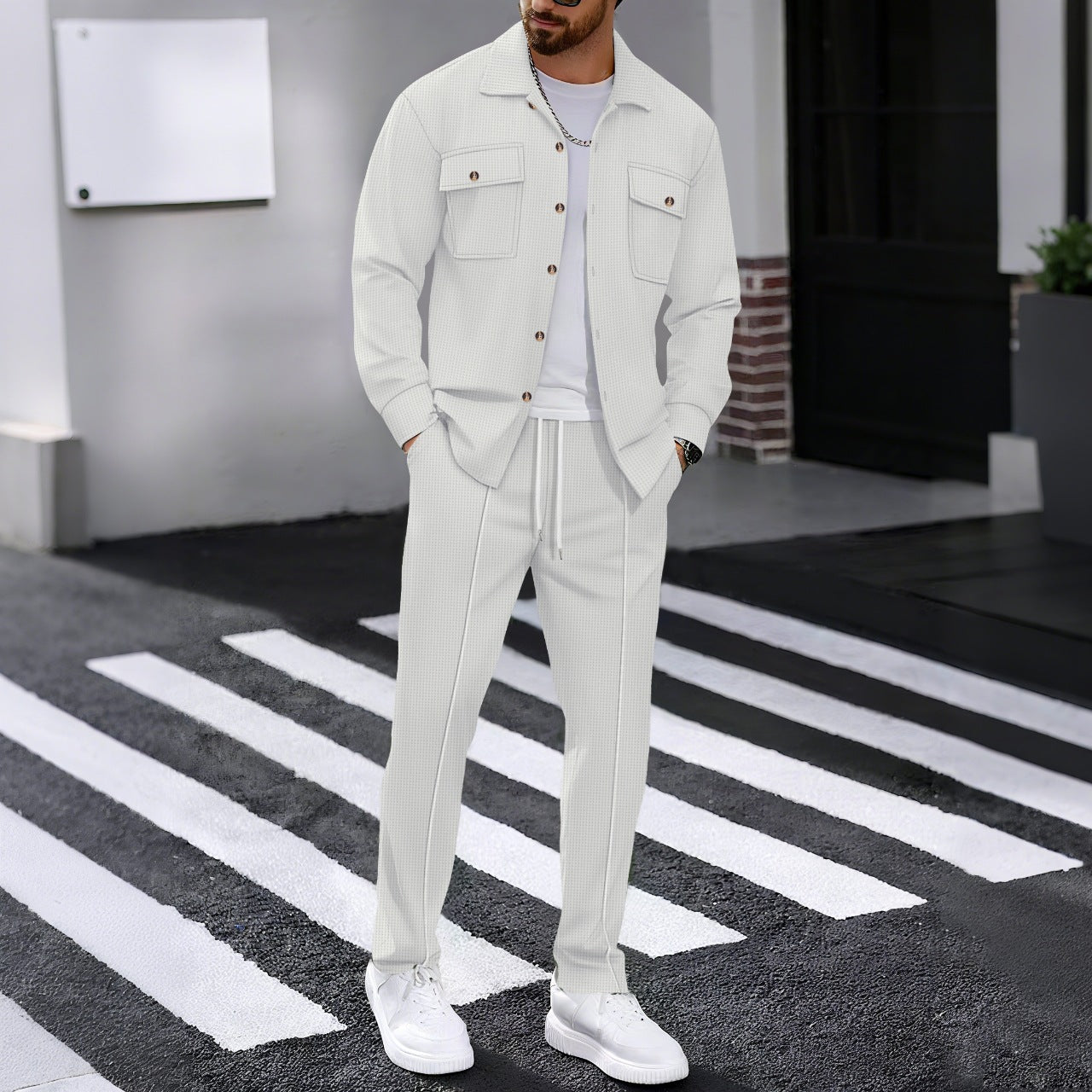 Ensemble de loisirs moderne et sportif pour homme