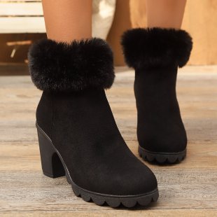 Chelsea Boots Femme Design Élégant Col Douillet