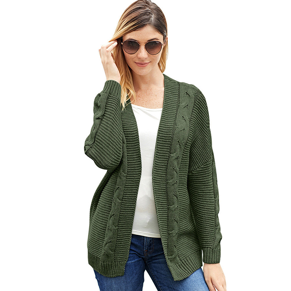 Gilet grande taille ouvert sur le devant