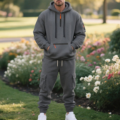 Survêtement de sport pour homme Poches fonctionnelles Design moderne