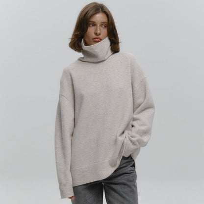Grands pulls pour femmes en laine douce style oversize