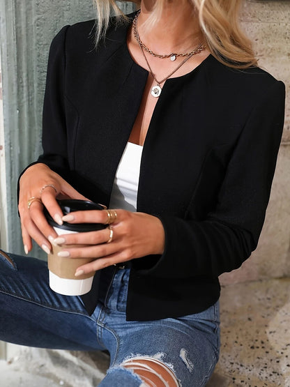 Veste courte femme élégante structurée
