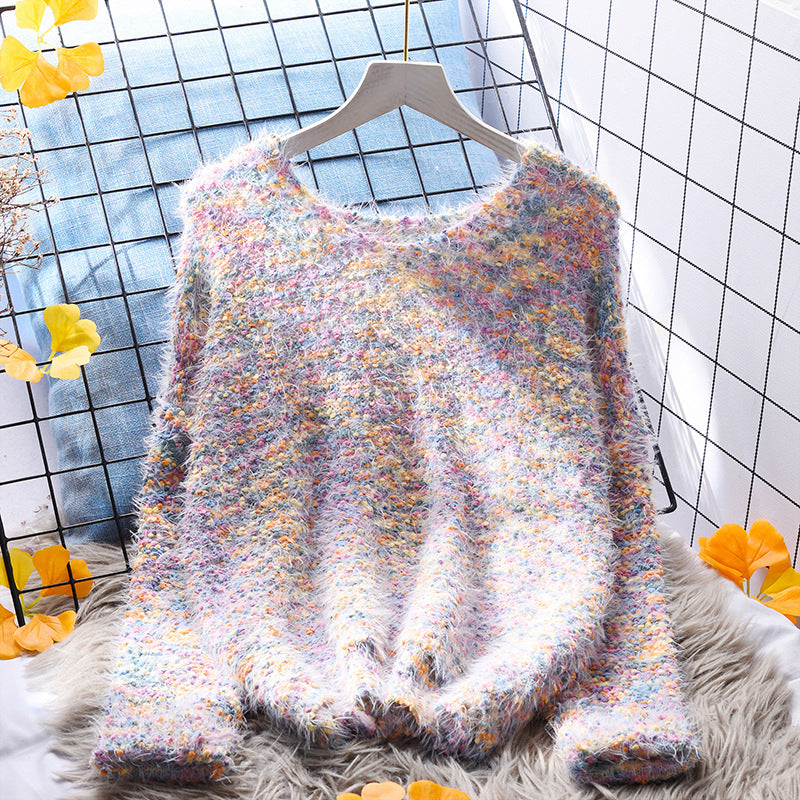 Pull élégant à pois