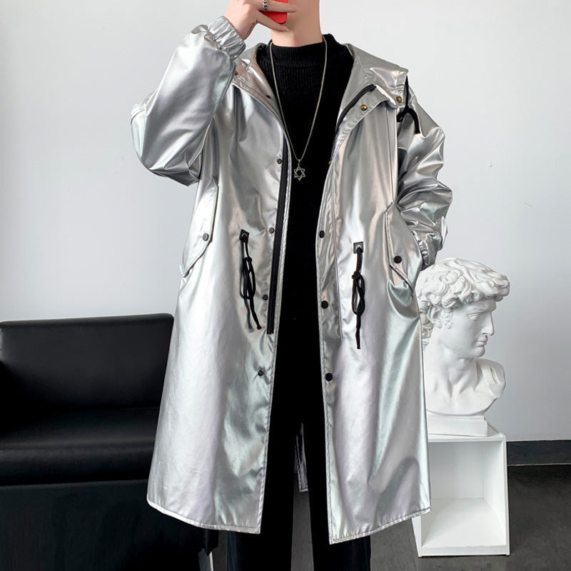 Herren Regenjacke Reflektierend Wasserdicht - IdealeKleiden