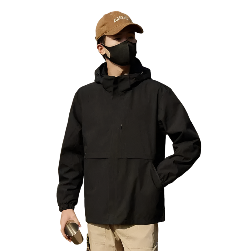 Veste d'extérieur imperméable légère pour homme