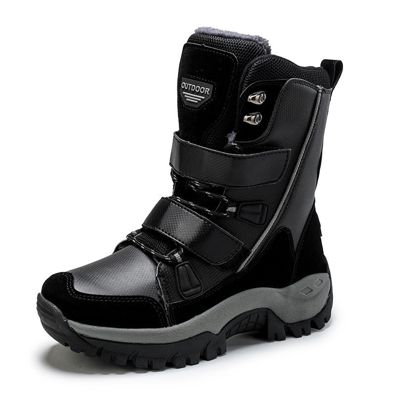 Bottes d'hiver pour femme isolées antidérapantes élégantes
