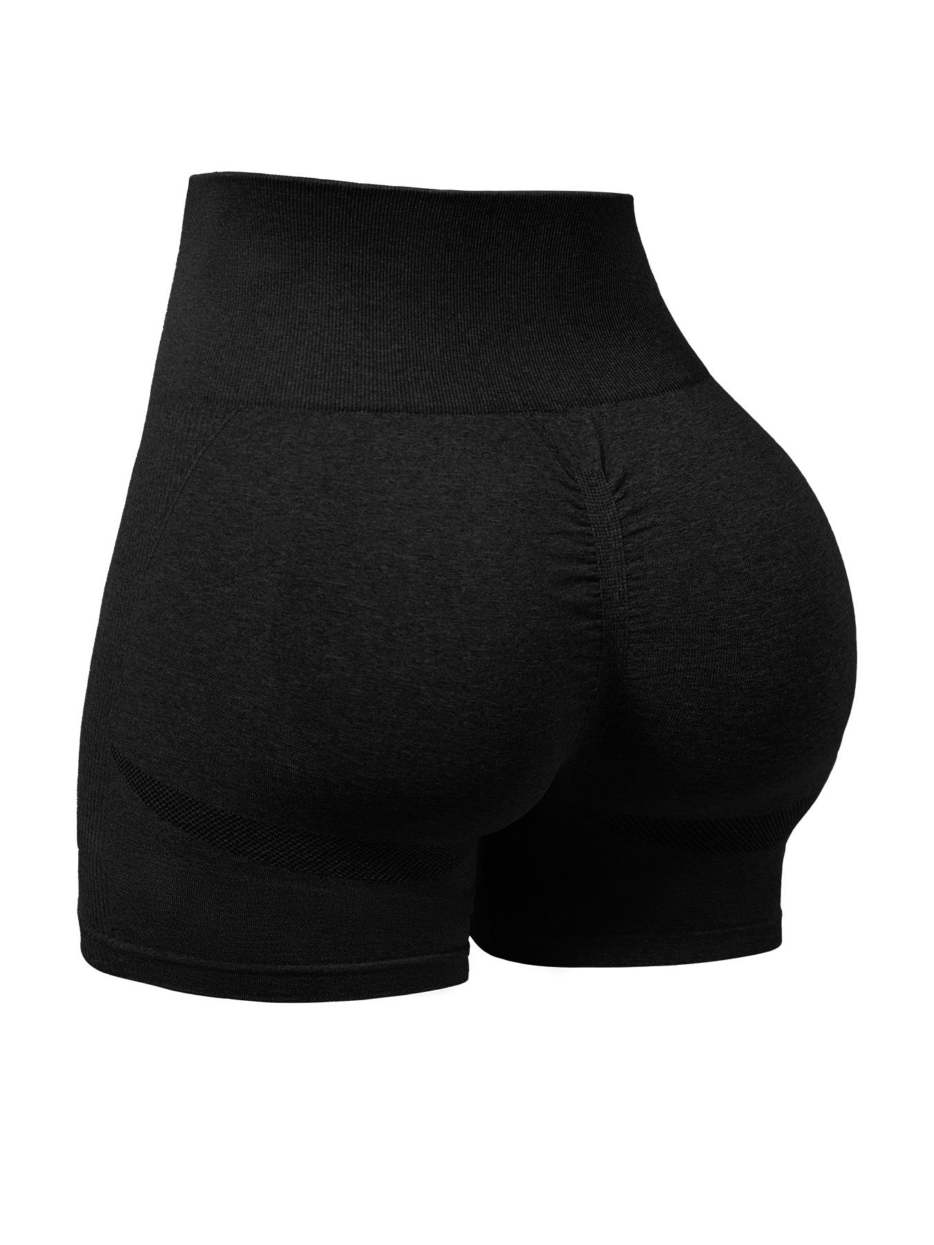 Short de sport taille haute confortable pour femme