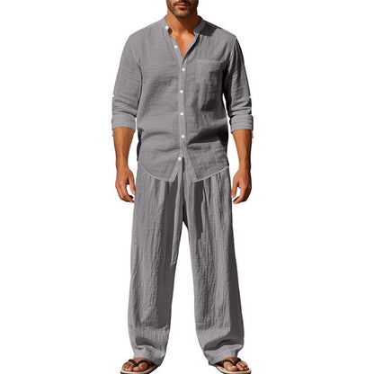 Ensemble de costume d'été léger et confortable pour hommes