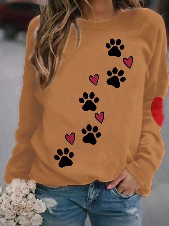 Sweat-shirt Femme Motif Chaton Doux Cadeau