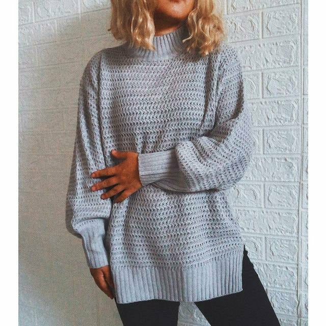 Vêtements pour femmes élégants | Pull en maille côtelée