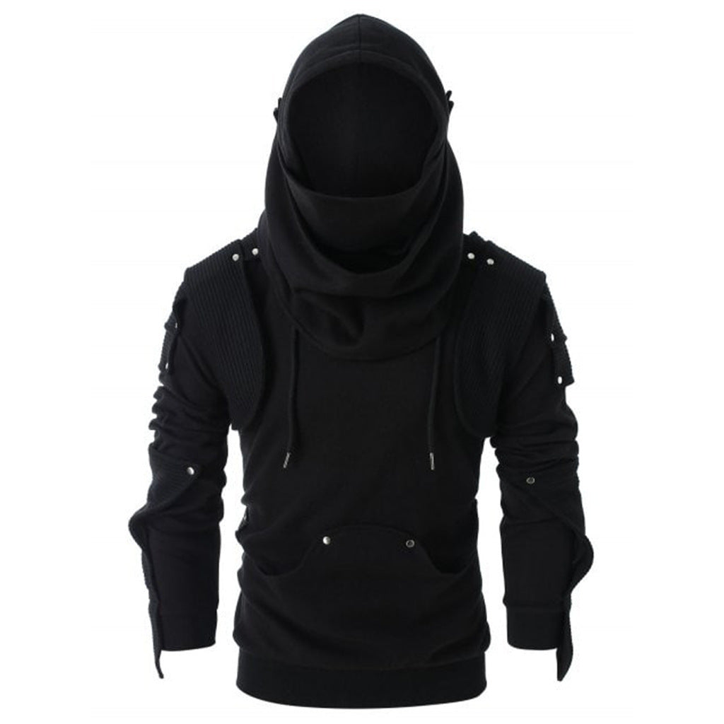 Hoodie homme Col moderne Poches pratiques