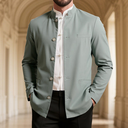 Blazer Homme Coupe Slim Moderne Élégant