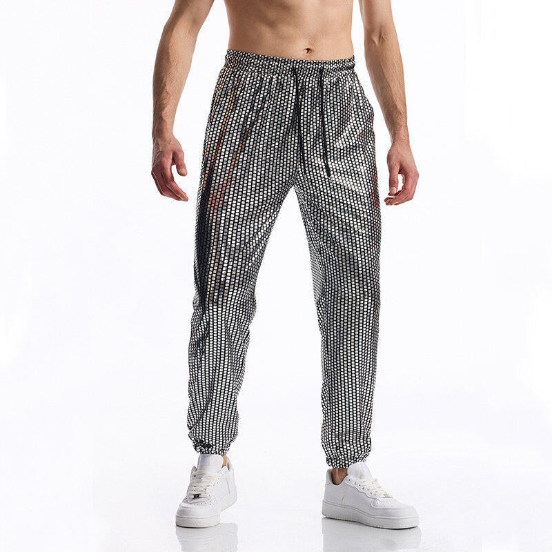 Pantalon de jogging de sport réfléchissant pour hommes