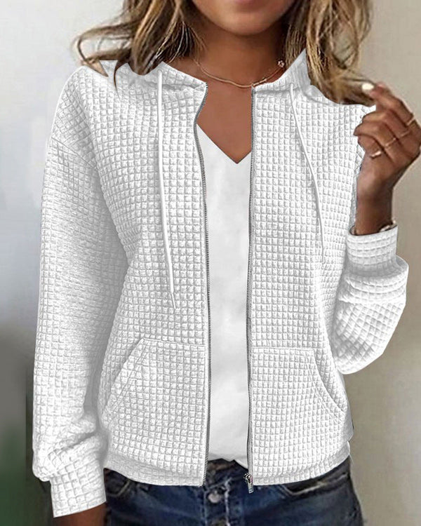 Veste femme stylée avec sac à bandoulière simple