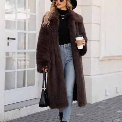 Manteau long élégant et chic pour femme