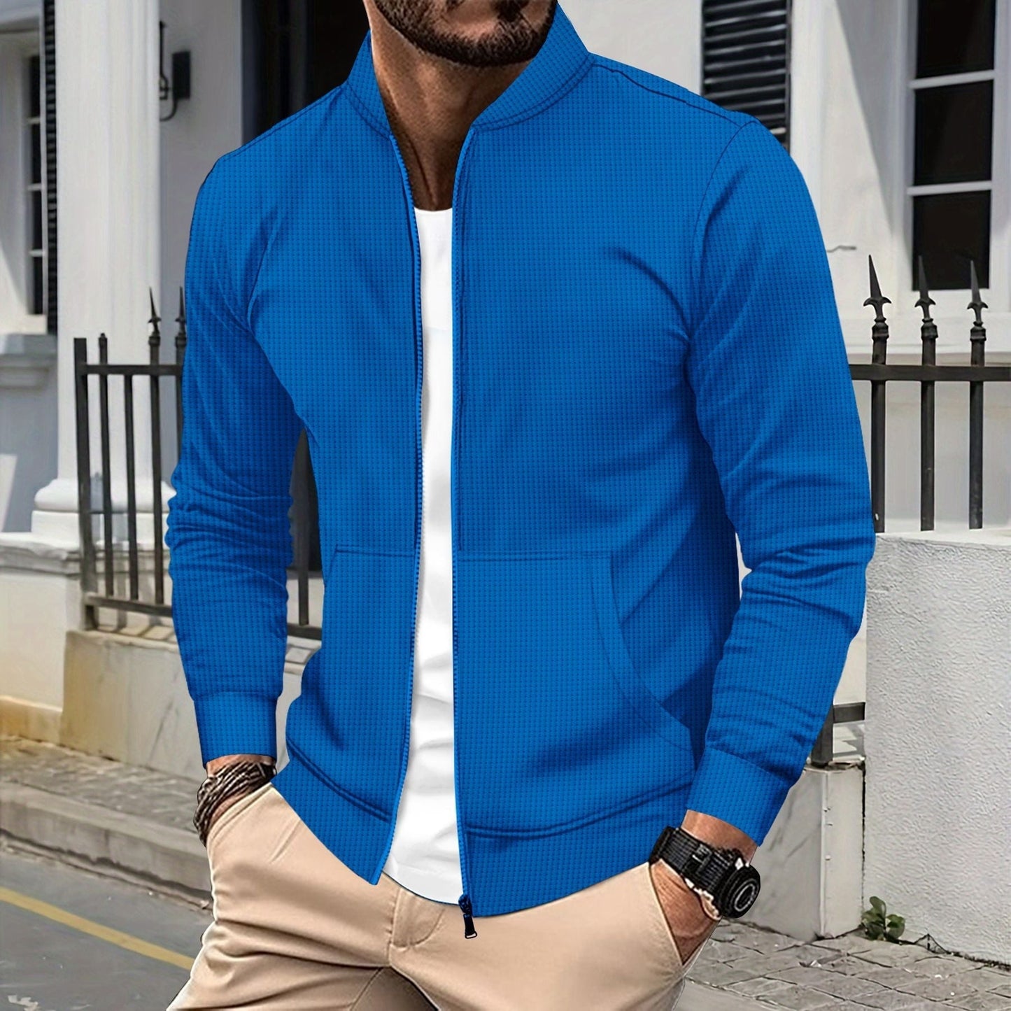 Veste zippée mode Coupe ajustée sportive