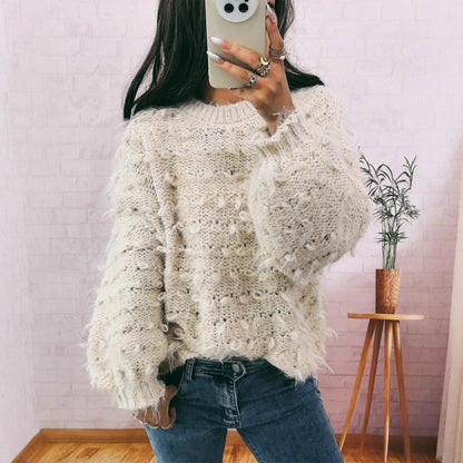 Pull oversize femme Ample et structuré Élégant