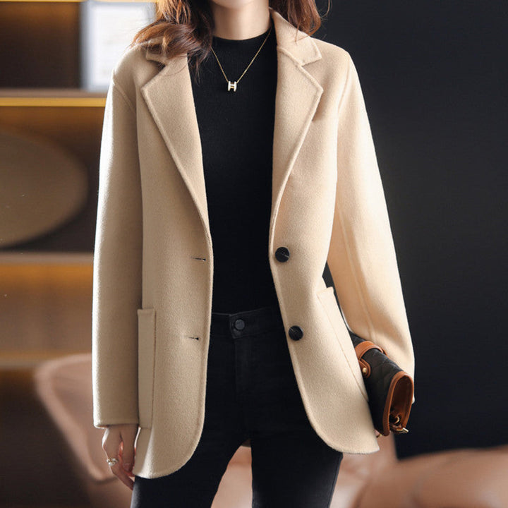 Blazer en tweed femme mode automne élégante