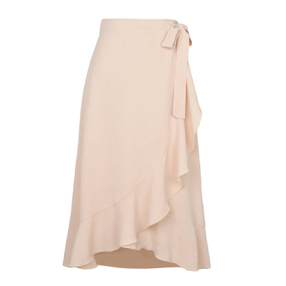 Jupe portefeuille femme élégante fluide robe d'été