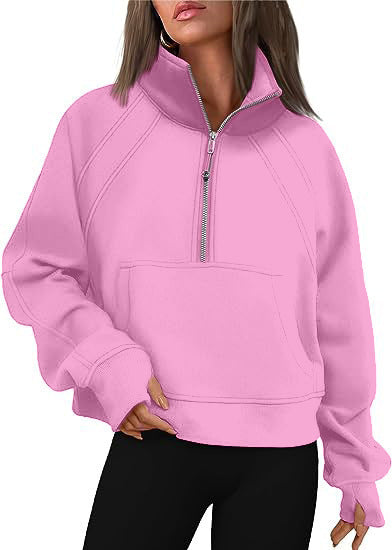 Sweat-shirt à capuche pour femme, poche kangourou, confortable