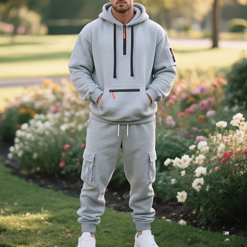 Survêtement de sport pour homme Poches fonctionnelles Design moderne