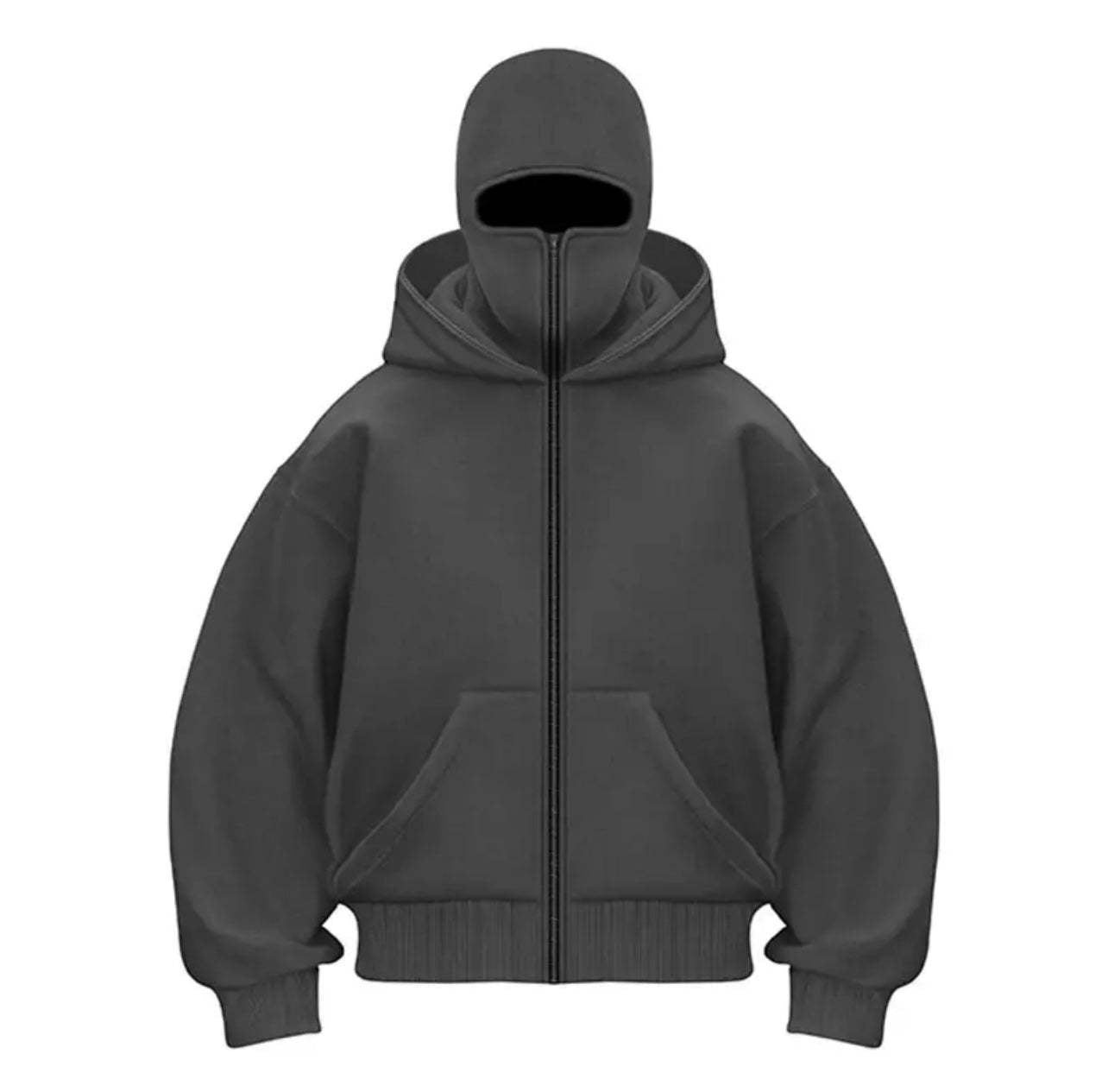 Femmes Veste à Capuche Stylée Col Haut Modèle Tendance