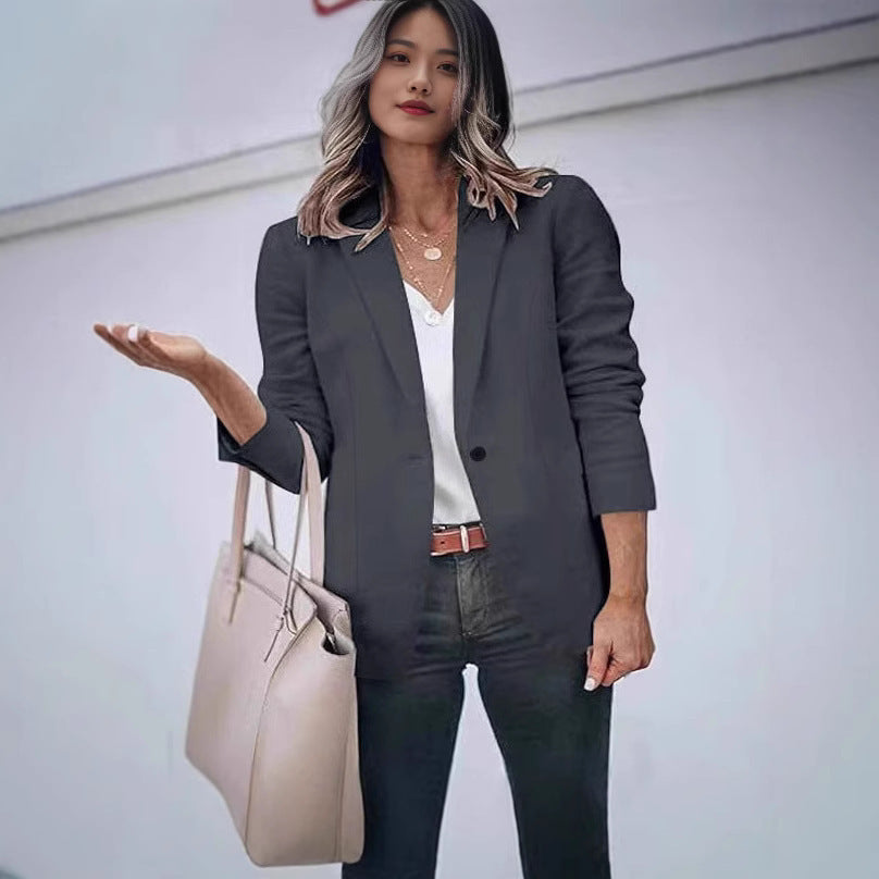 Blazer Femme Élégant Cintrée Coupe Moderne