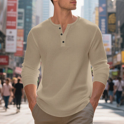 T-shirt homme manches longues style moderne et élégant