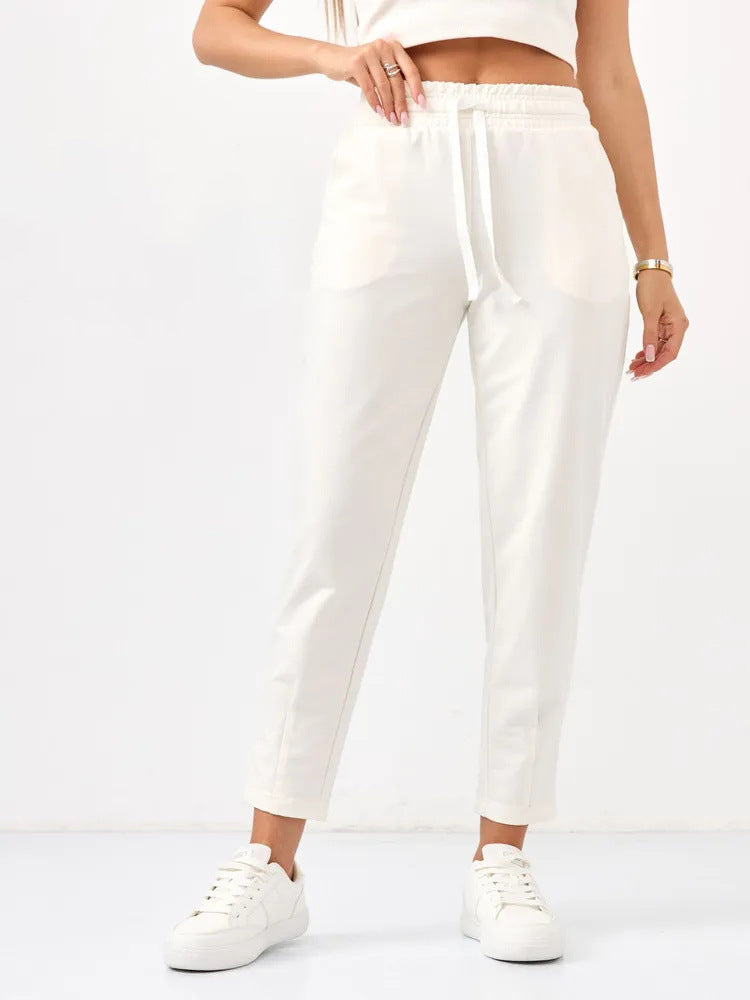Pantalon de jogging femme confortable Mode décontractée
