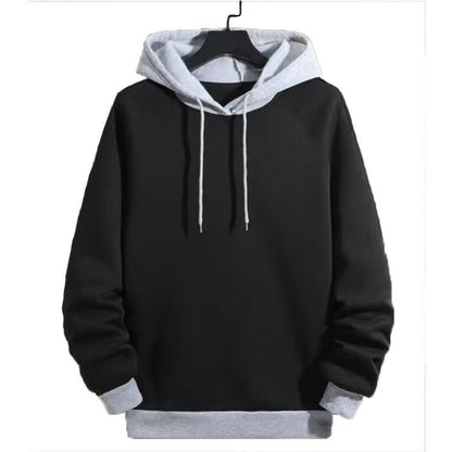 Sweat à capuche pour homme, sportif, manches contrastées