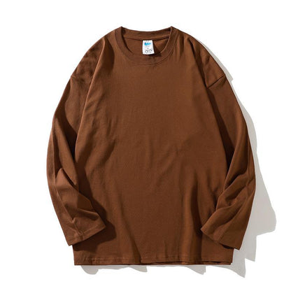 Haut à manches longues pour femme en 100 % coton Design élégant