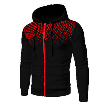 Sweat-shirt de sport pour homme Respirant Capuche Textile fonctionnel