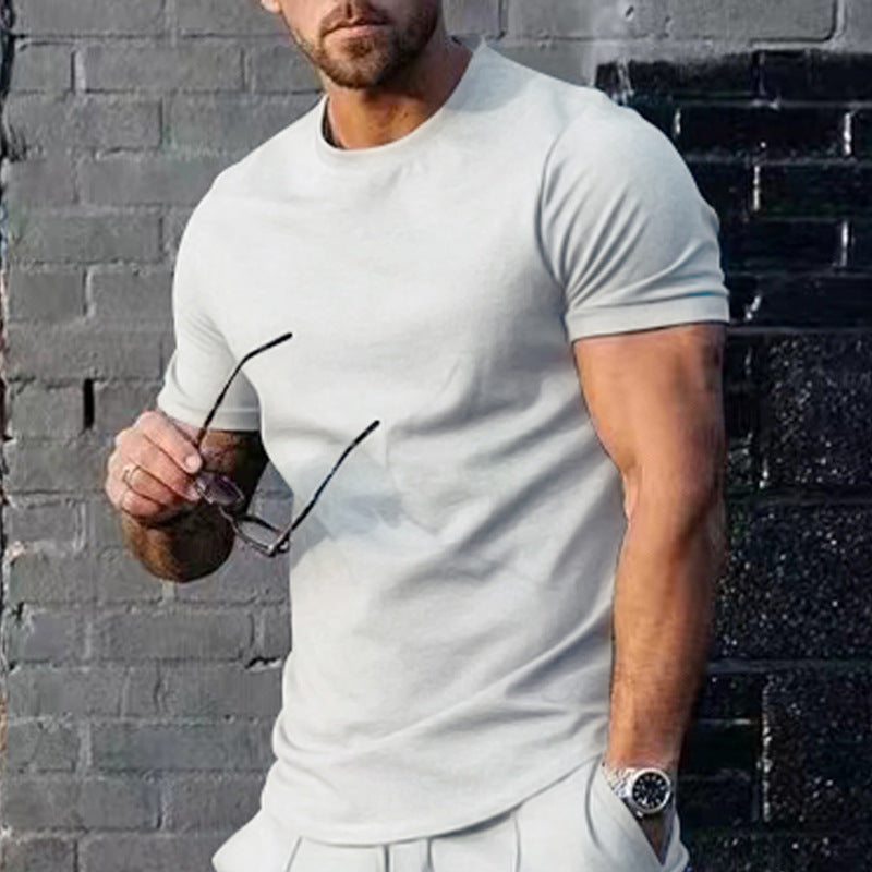 T-shirt homme col rond coton confortable