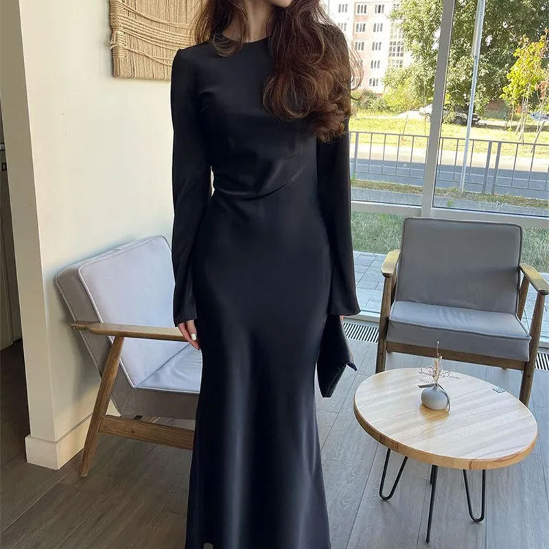 Robe longue élégante pour femme Coupe longue
