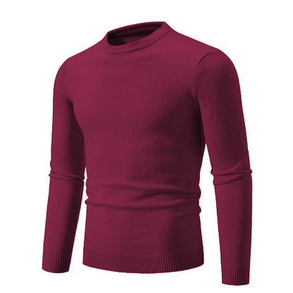 Pull fin pour homme col rond design élégant