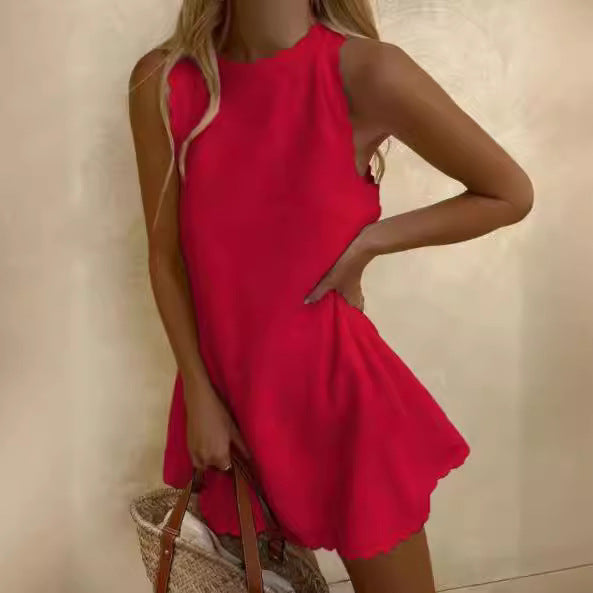Damen Sommerkleid Bequem Elegant - IdealeKleiden