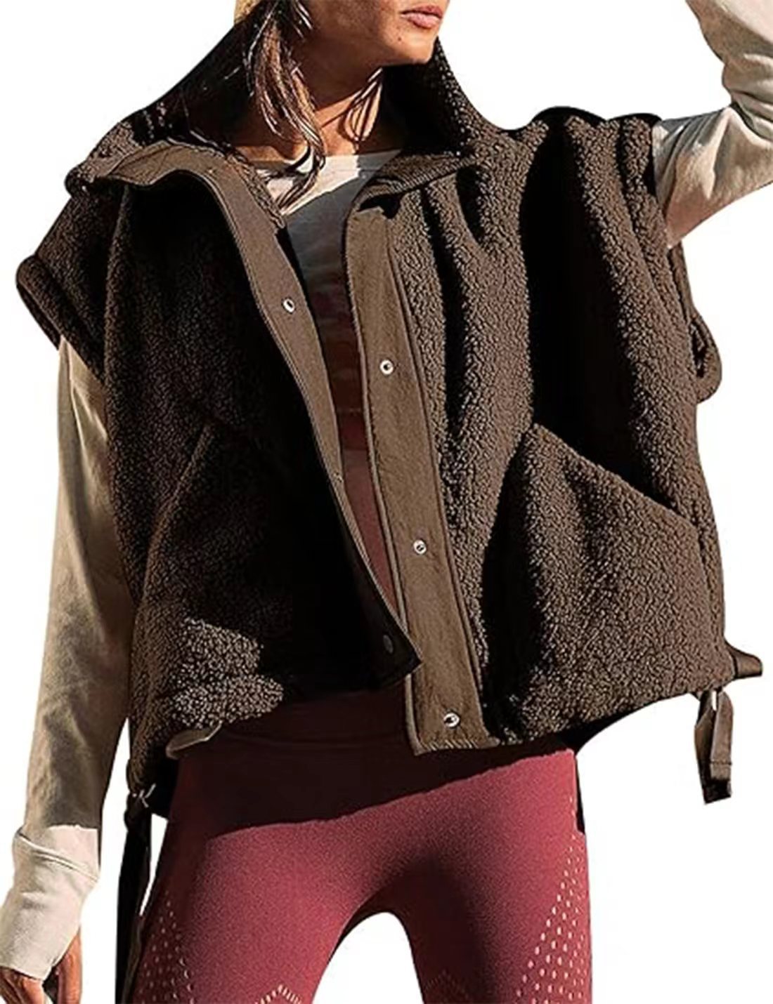 Gilet polaire femme moderne et tendance
