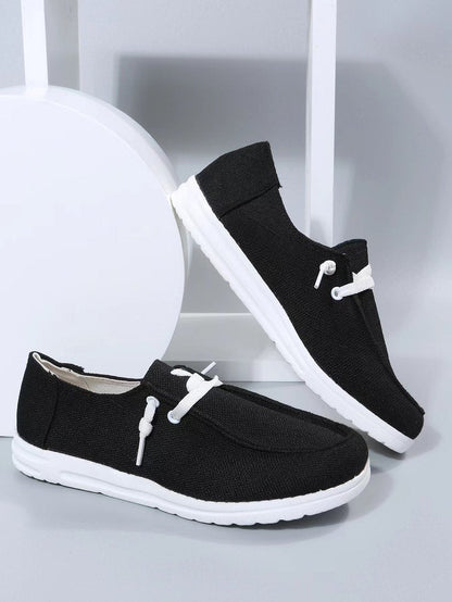 Chaussures Slip-On Femme Confortables Élastiques Antidérapantes