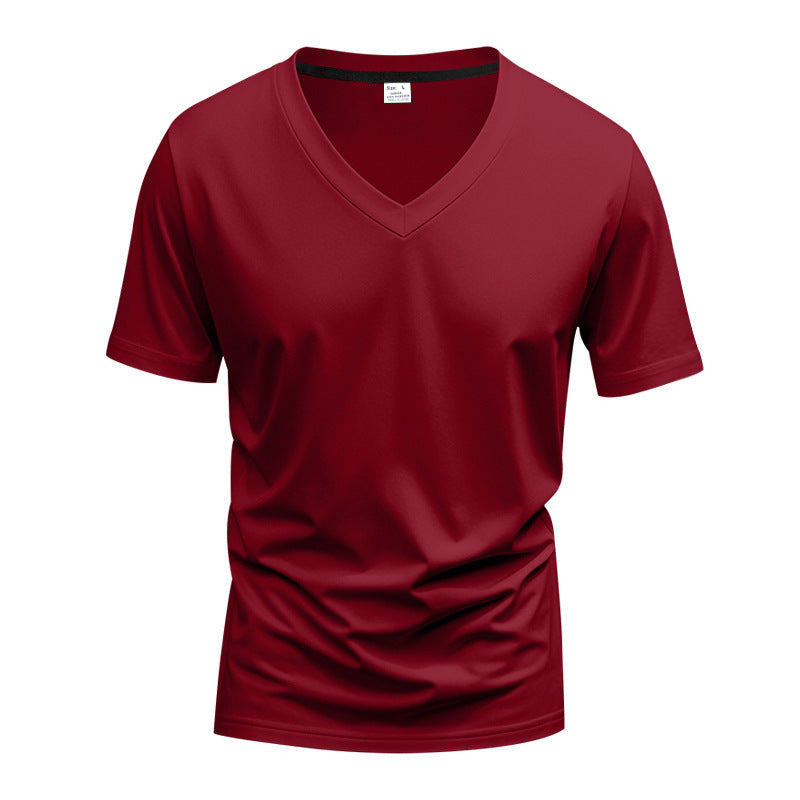 T-shirt homme col V Léger respirant